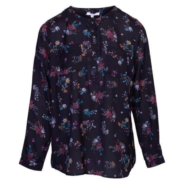 Sirup - Dame skjortebluse - Sort - Str. S