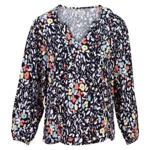 ChaCha - Dame skjortebluse - Navy - Str. M