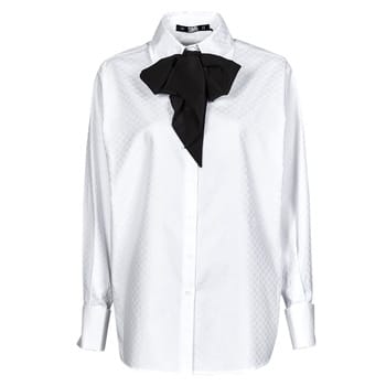 Skjorter / Skjortebluser Karl Lagerfeld KL MONOGRAM POPLIN SHIRT