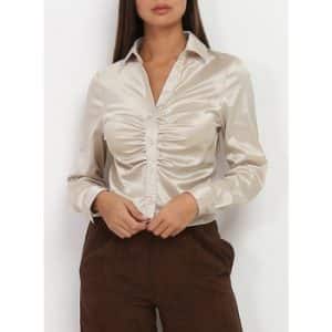 Skjorter / Skjortebluser La Modeuse 21732_P48406