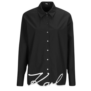 Skjorter / Skjortebluser Karl Lagerfeld KARL HEM SIGNATURE SHIRT