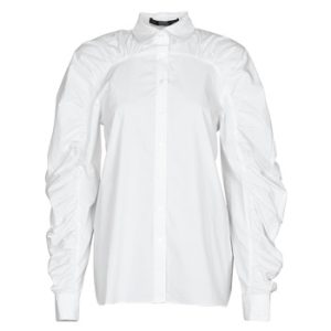 Skjorter / Skjortebluser Karl Lagerfeld POPLIN BLOUSE W/ GATHERING