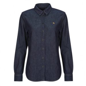 Skjorter / Skjortebluser Lauren Ralph Lauren JAMELKO-LONG SLEEVE-BUTTON FRONT SHIRT