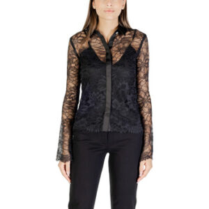 Skjorter / Skjortebluser Guess LS ANTOINETTE LACE SHIRT W5YH58 WHDY0
